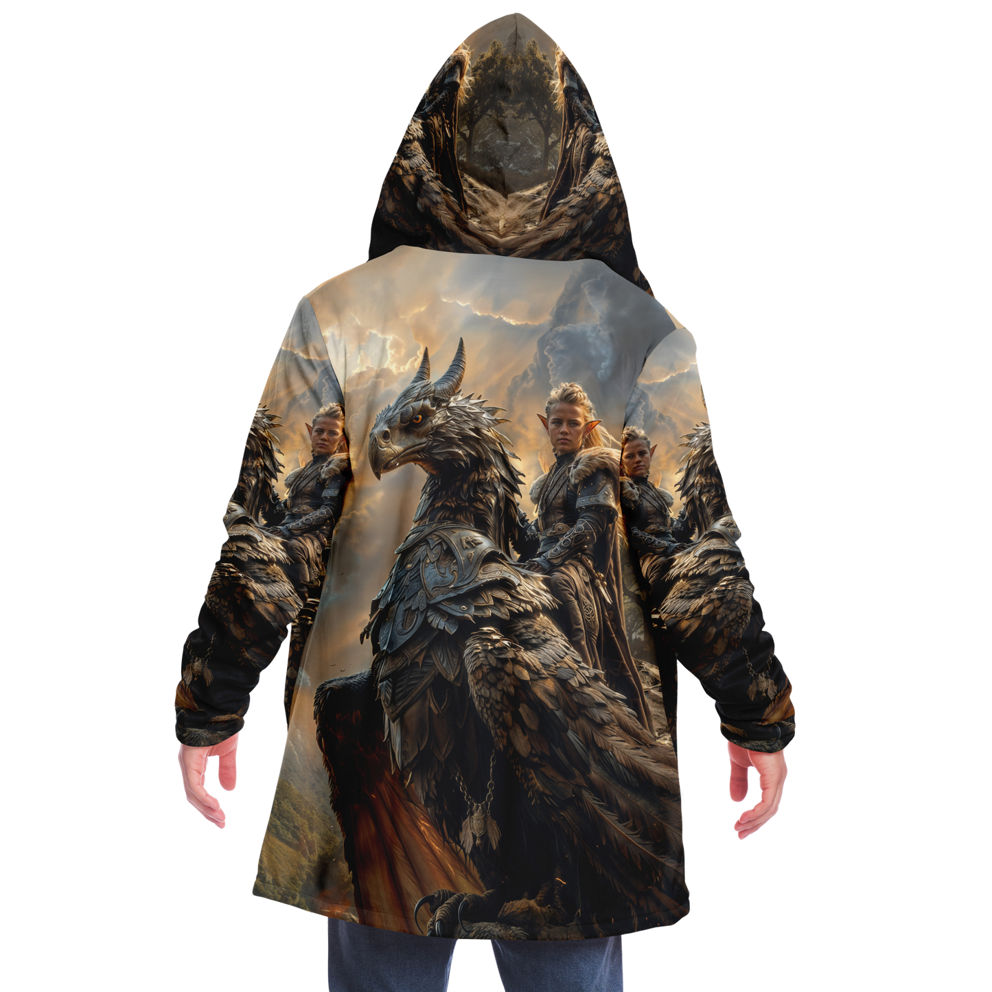 Black Rider Microfleece Cloak