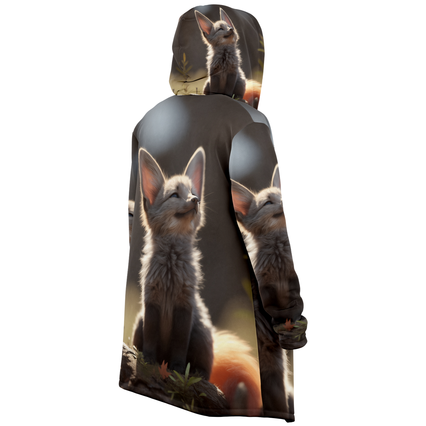 Dawn Fox Microfleece Cloak