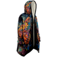 Psychedelic Monarch Microfleece Cloak