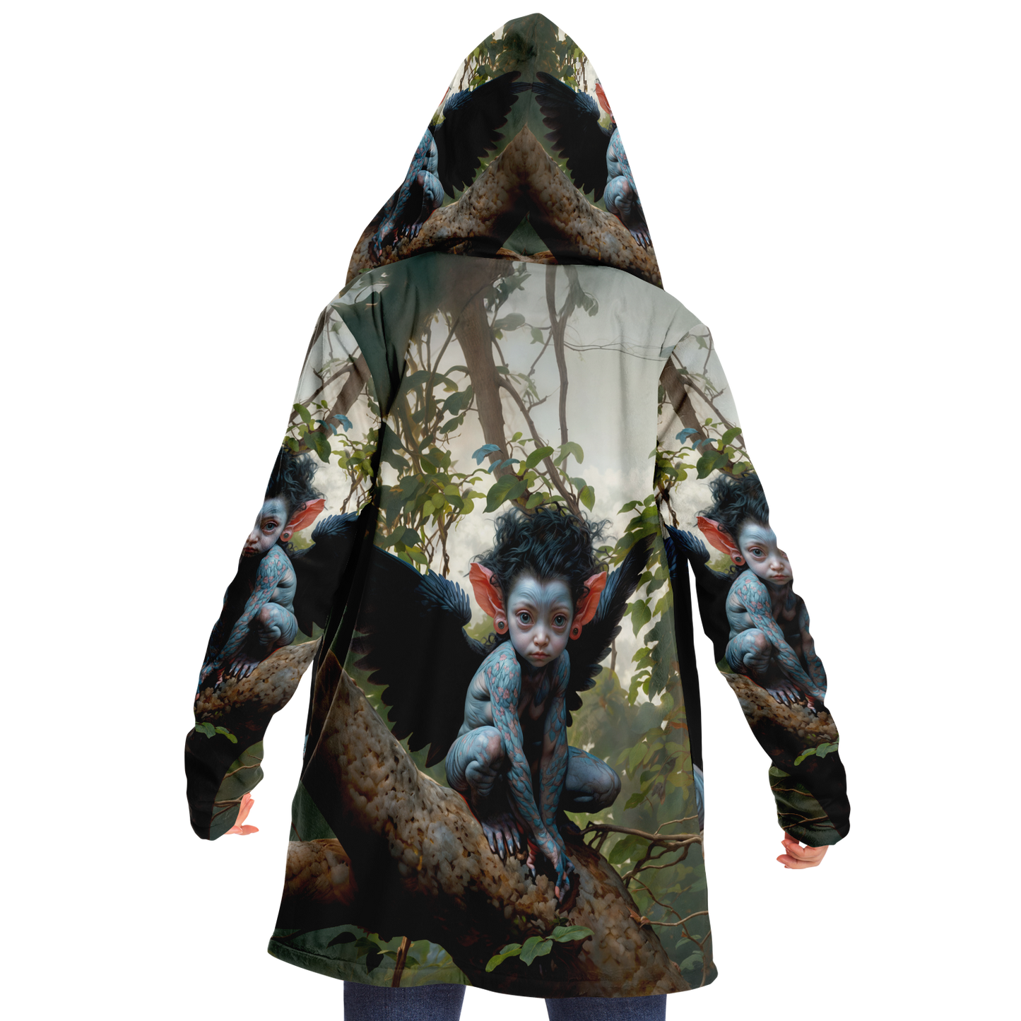 The Tree’s Secret Keeper Microfleece Cloak