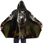 Spirit Wolf Microfleece Cloak