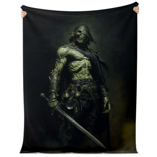 Dark Elf (The Damned) Premium Microfleece Blanket