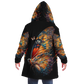 Liquid Mirage Butterfly Microfleece Cloak