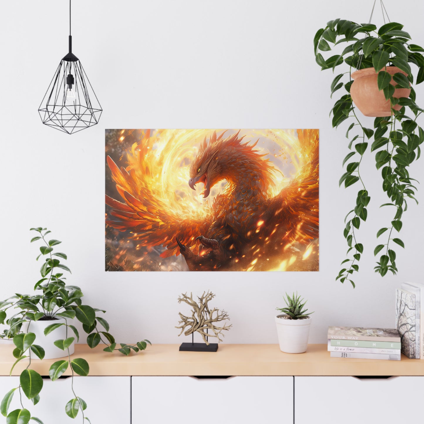 "Phoenix Furnace" Poster - Print