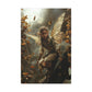 "Autumns Winged Watcher" Canvas Stretched, 0.75" - Print