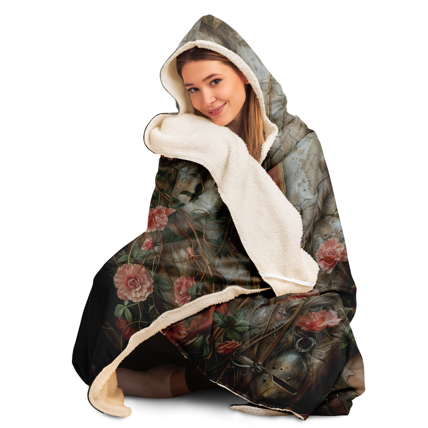 The Secret Garden Hooded Blanket