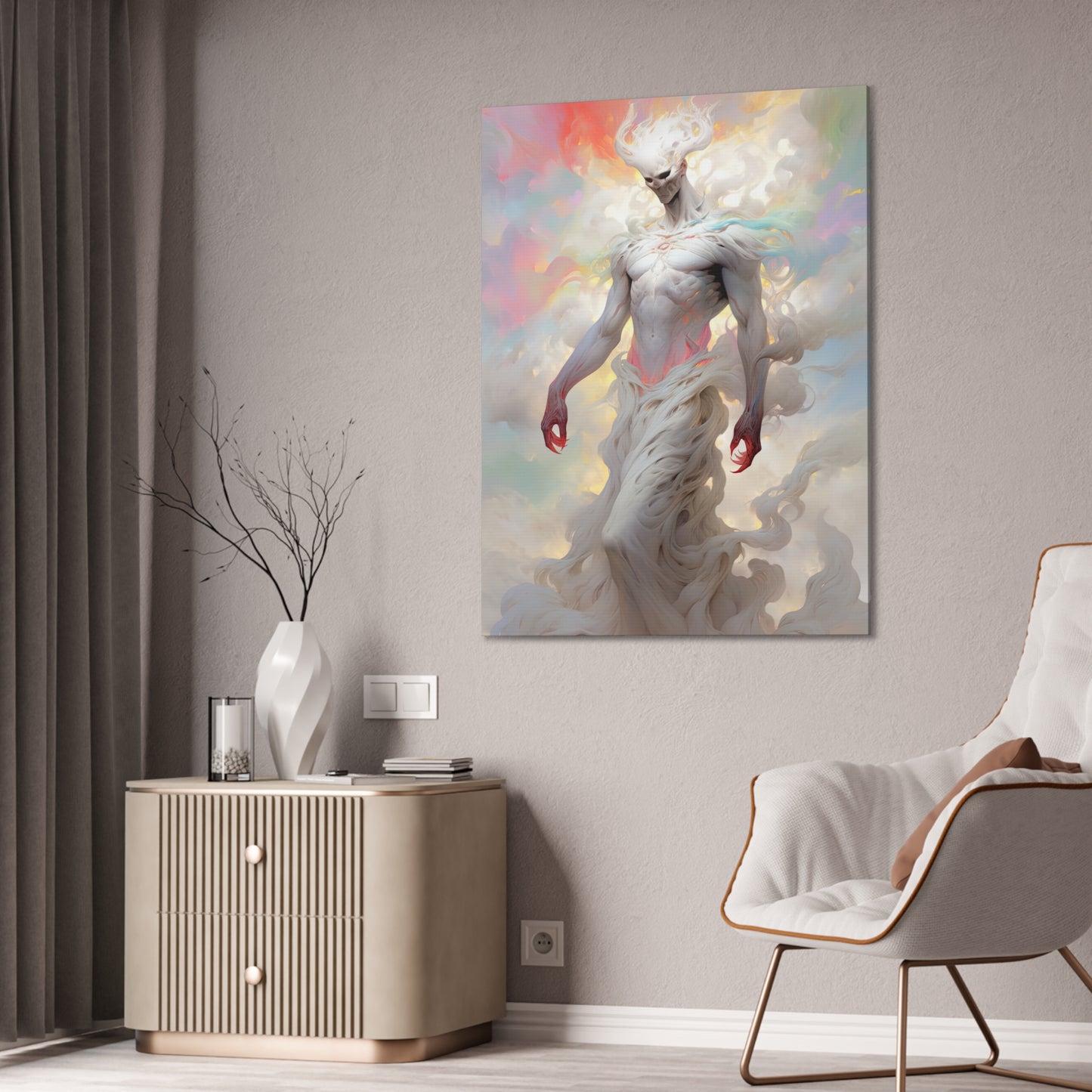 "Sandman" Canvas Stretched, 0.75" - Print