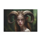 "Forest Faun"  Canvas Stretched, 0.75" - Print