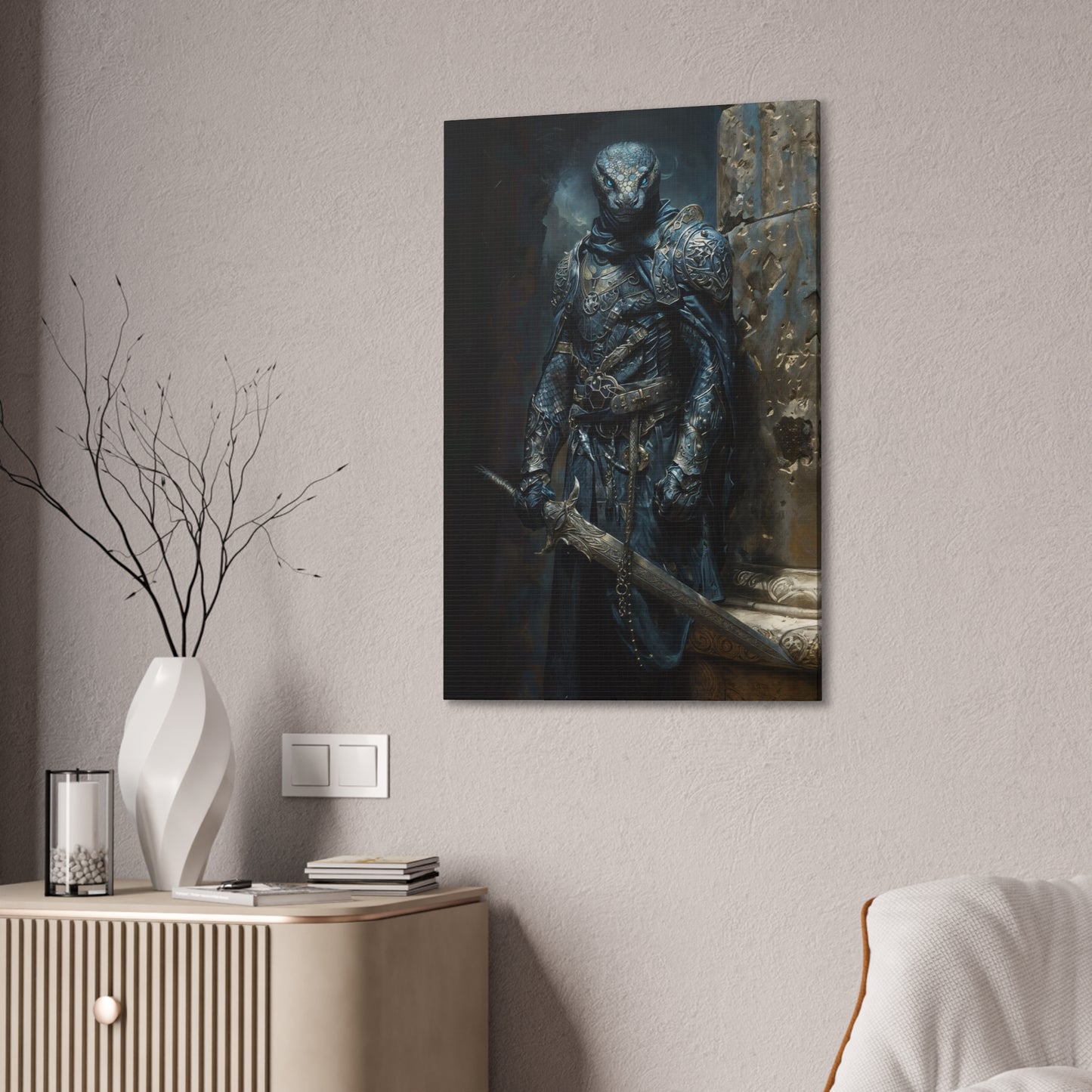 "Shadowviper" Canvas Stretched, 0.75" - Print