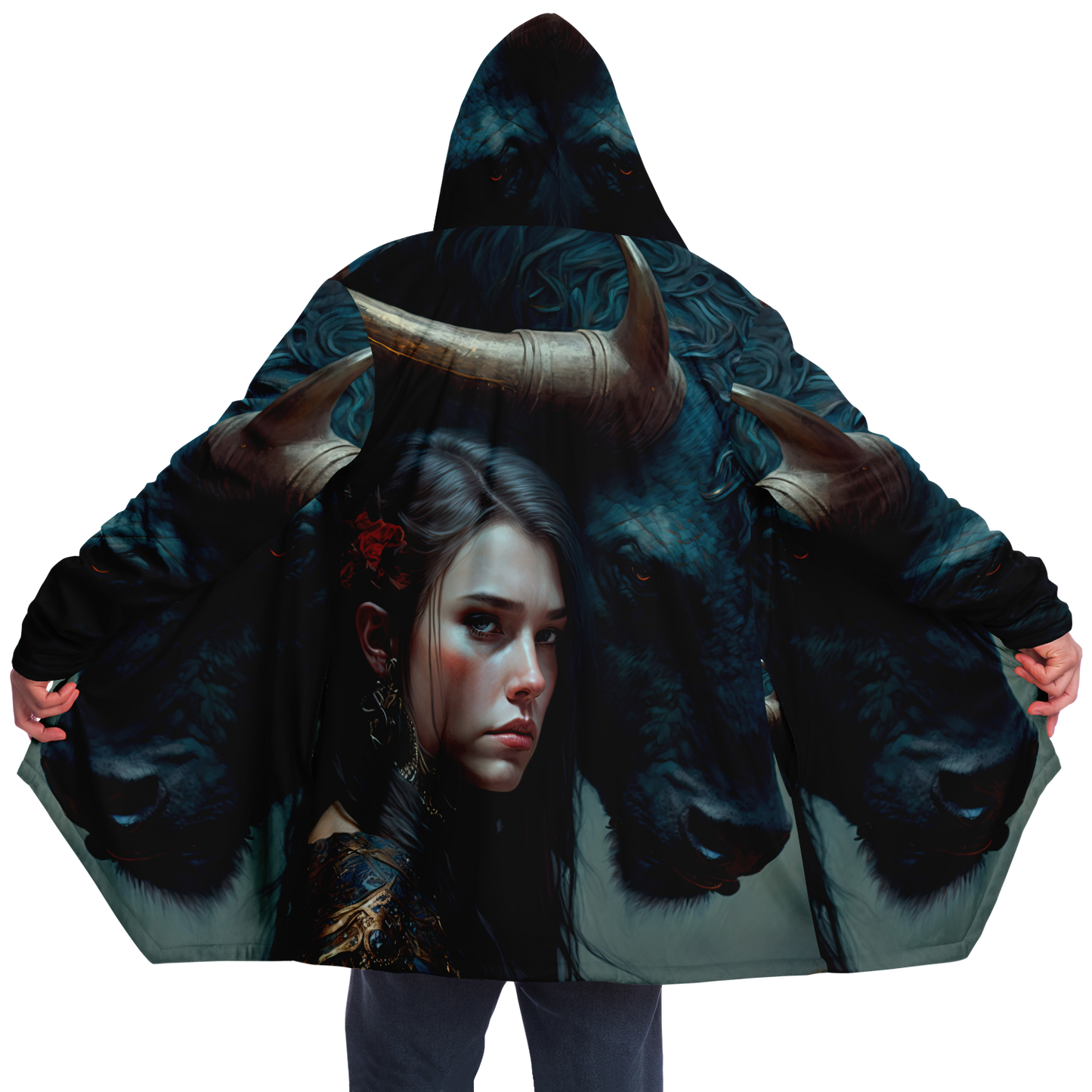 Beauty And The Beast Microfleece Cloak