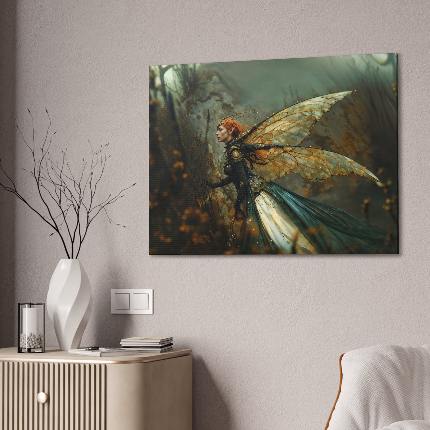 "Lost"  Canvas Stretched, 0.75" - Print