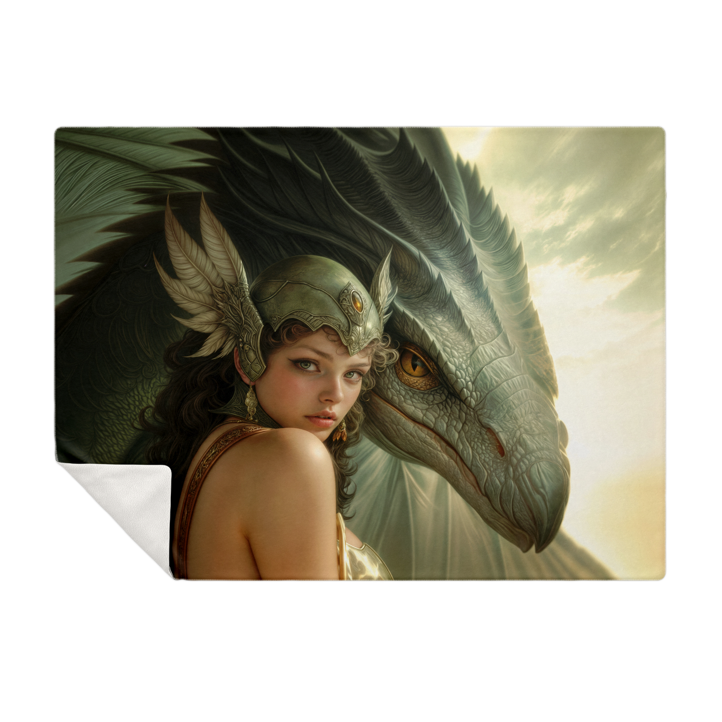 Dragonseer Premium Microfleece Blanket