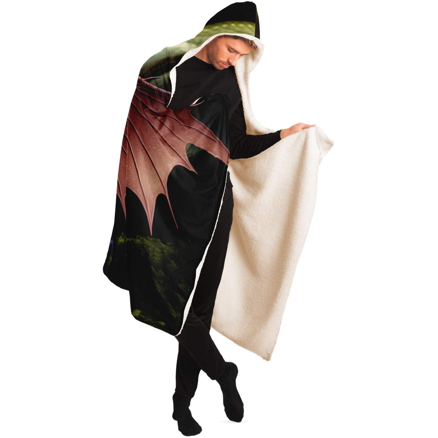 Dragon Fairy Scout  Hooded Blanket