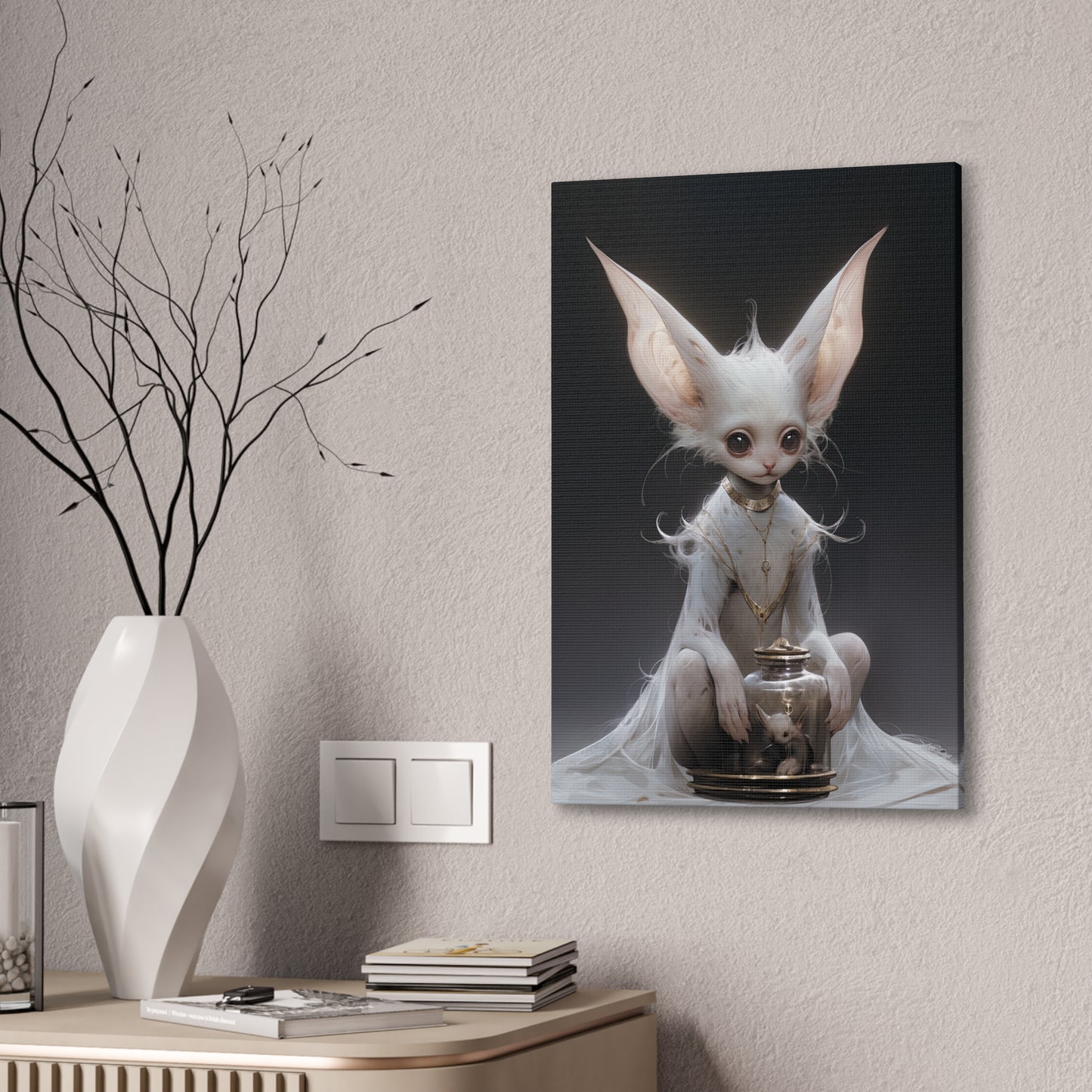 "Emissary" Canvas Stretched, 0.75" - Print