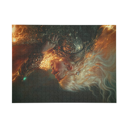 "Fiery Choices" Puzzle (500, 1000-Piece)