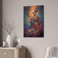 "Liquid Light Phoenix" Canvas Stretched, 0.75" - Print