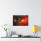 "Blazing Grace Phoenix"  Canvas Stretched, 0.75" - Print