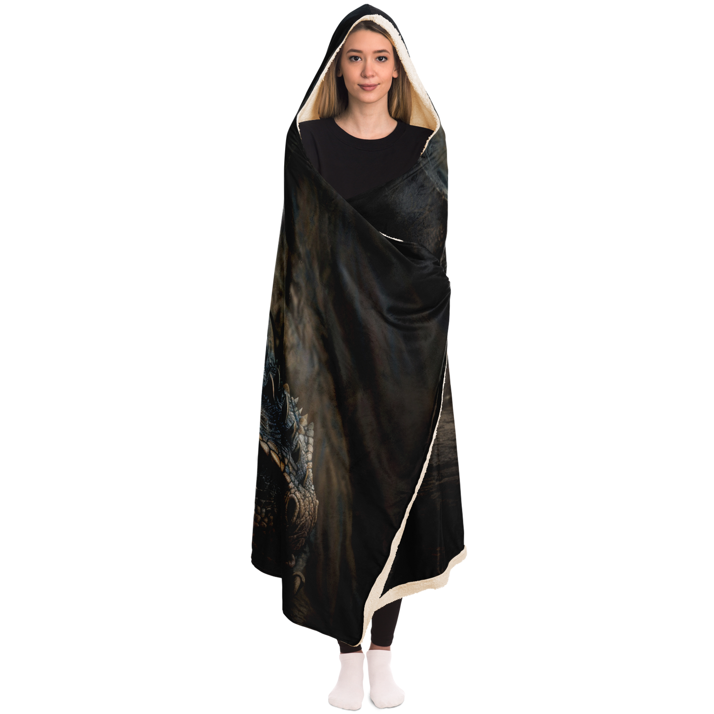 Queen's Legion Sky Knight Hooded Blanket