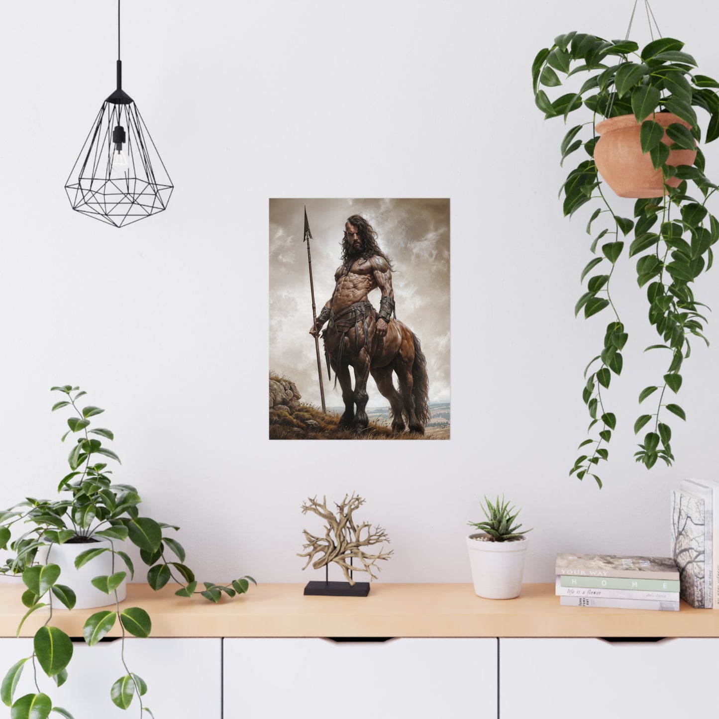 "Centaur Spearman" Poster - Print