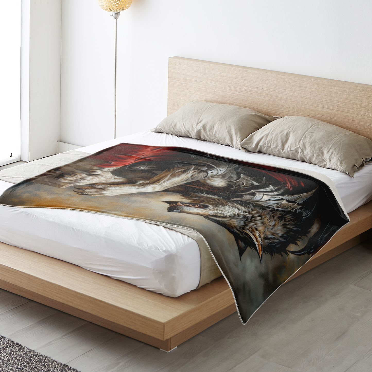 Dracowolf Premium Microfleece Blanket