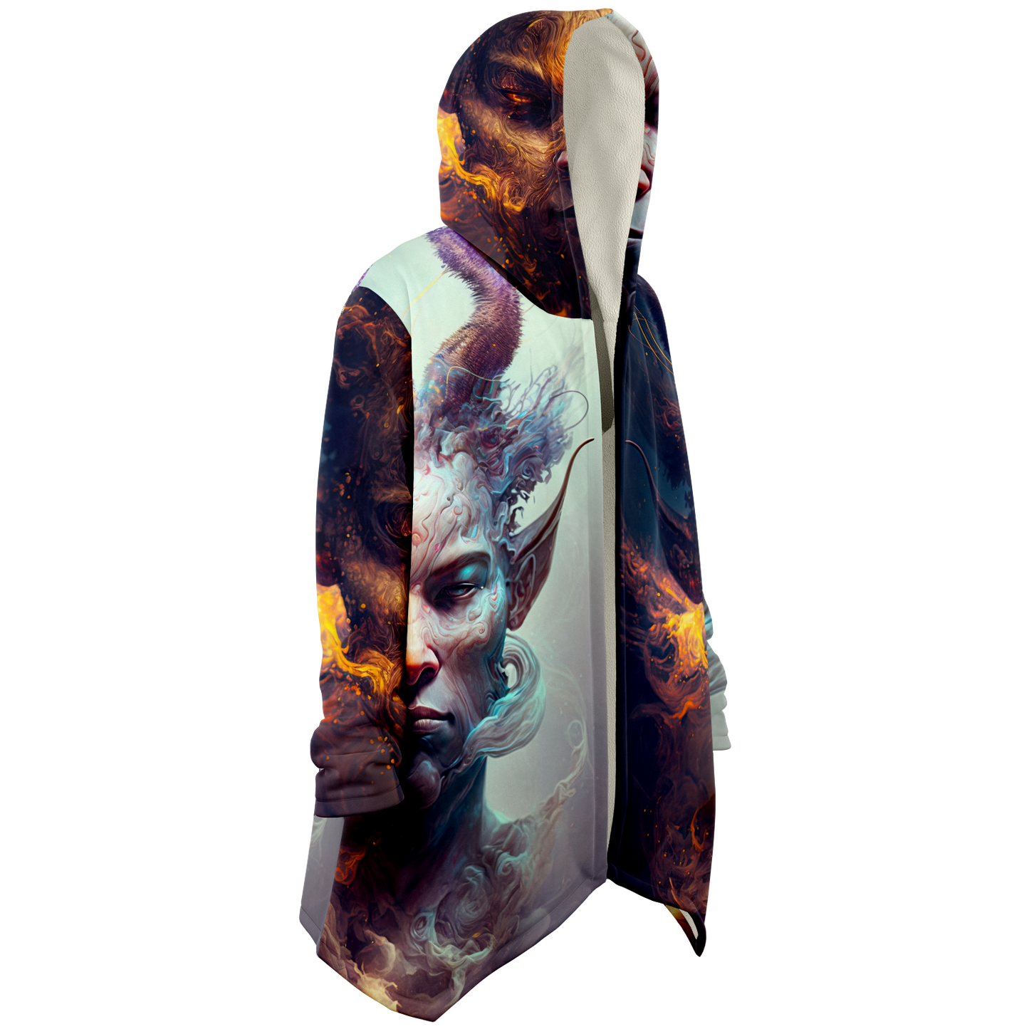 Minotaur Dreaming Microfleece Cloak