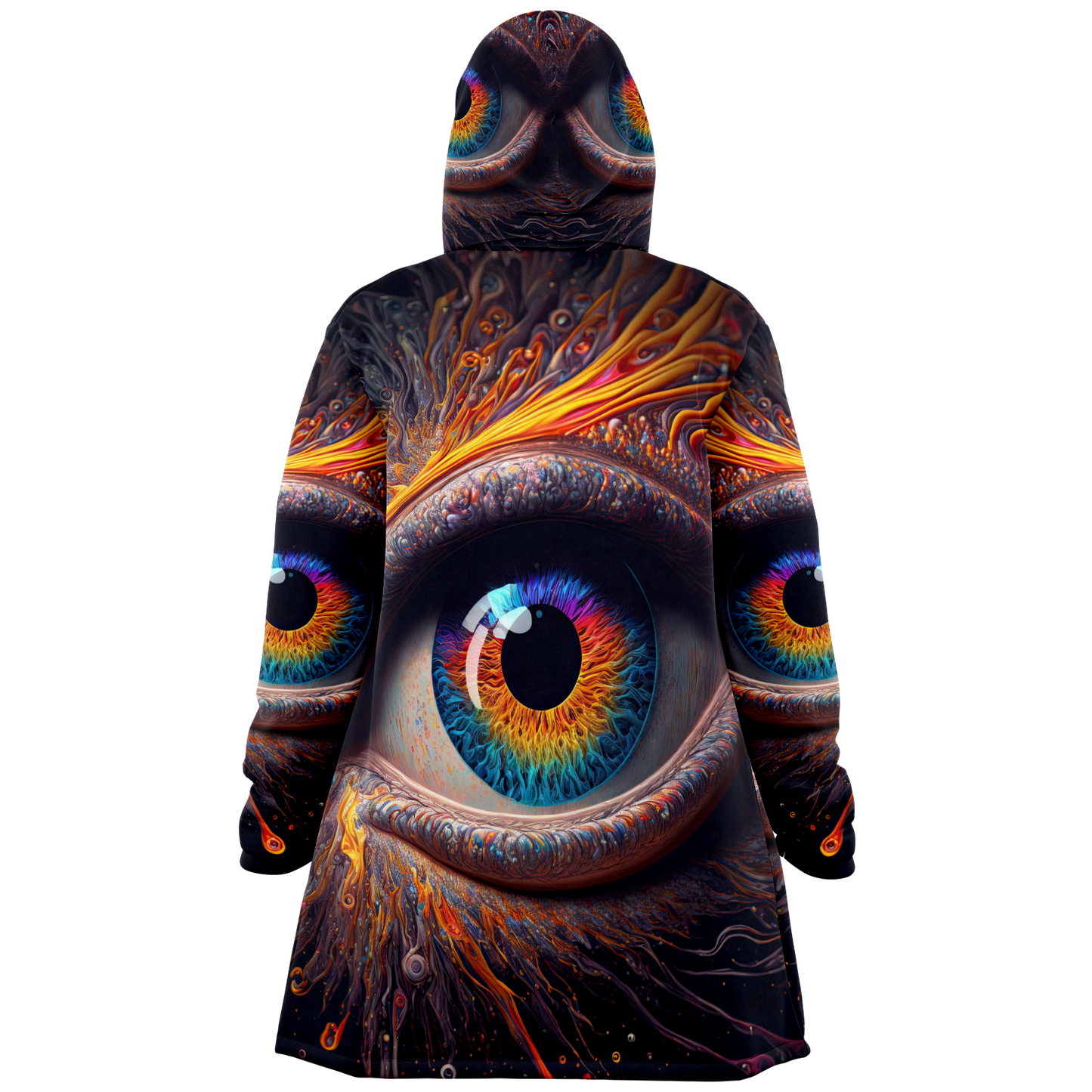 Liquid Dream Sight Microfleece Festival Cloak