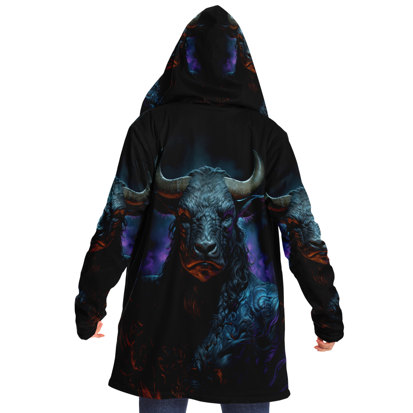 Shadows Defender Minotaur Microfleece Cloak