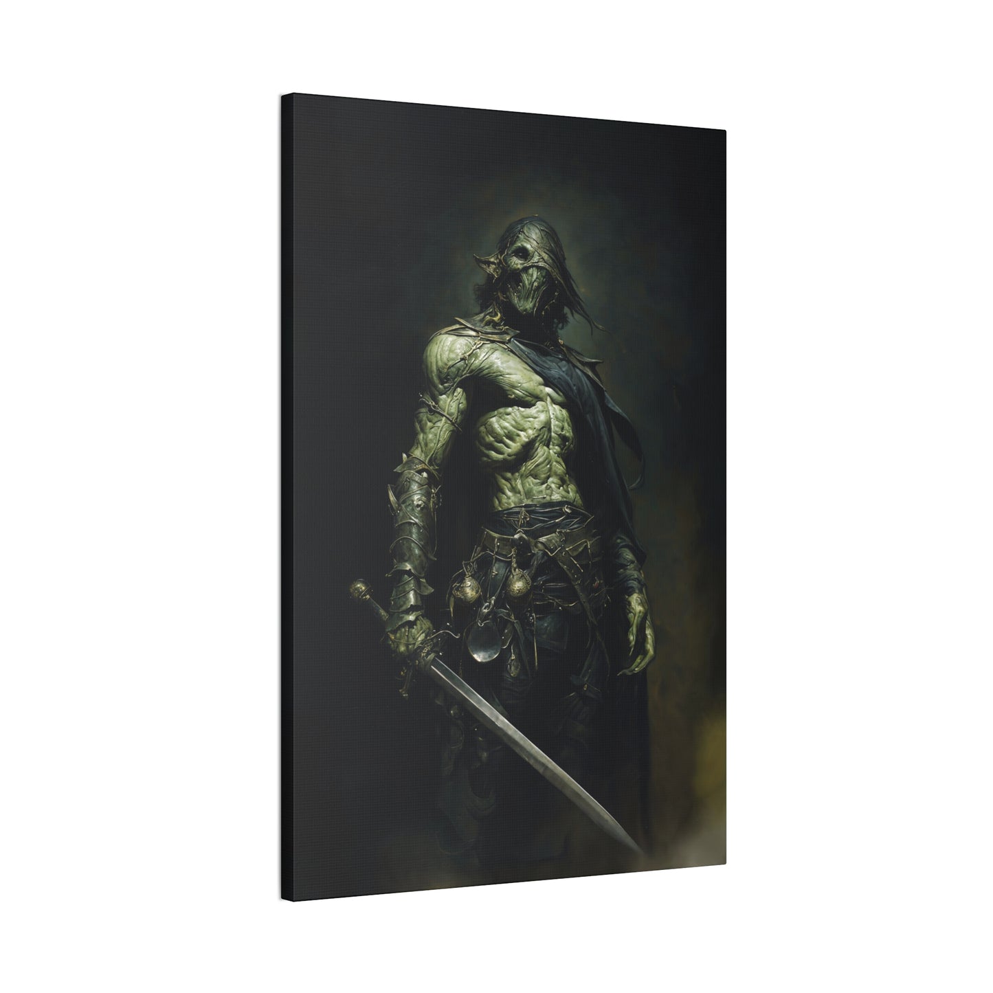 "Dark Elf (The Damned)" Canvas Stretched, 0.75" - Print