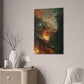 "Fiery Choices" Canvas Stretched, 0.75" - Print