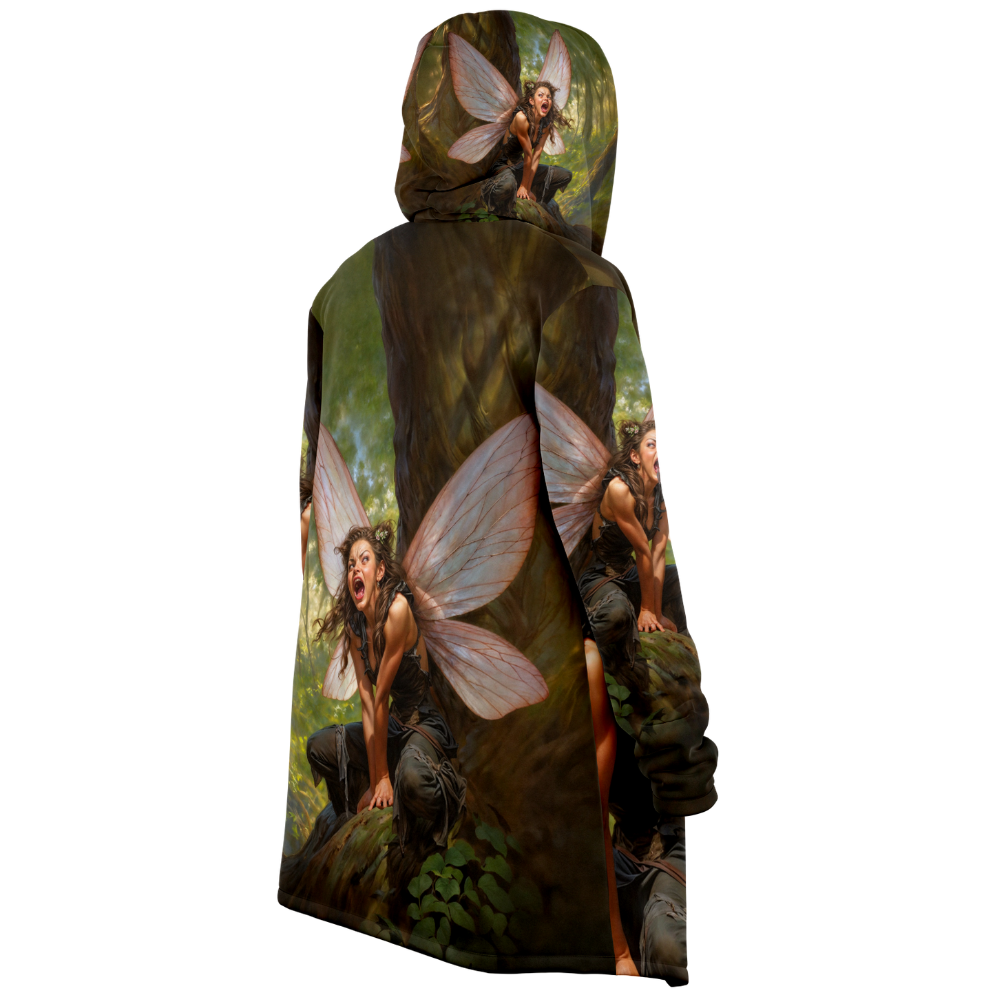 I Dont Care! Microfleece Cloak