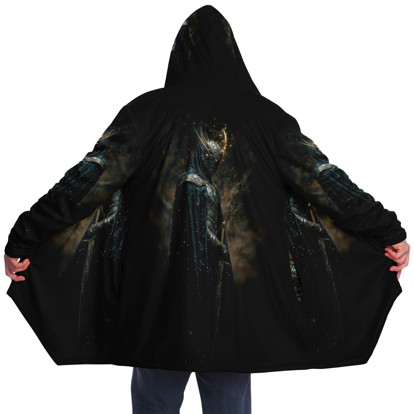 Shadows Of The Eternal Knight Microfleece Cloak