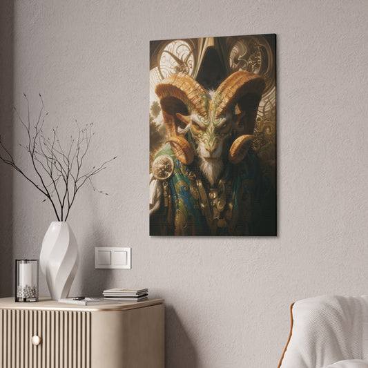 "Double-Cross Cleric" Canvas Stretched, 0.75" - Print