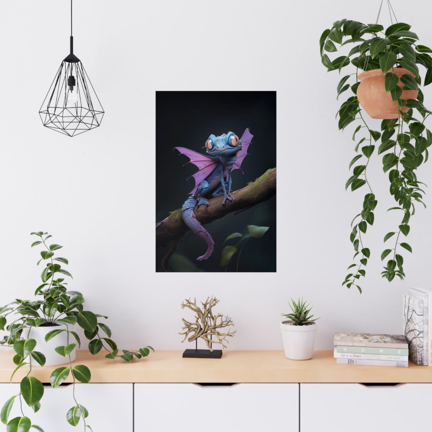 "Pixie Dragonfly" Poster - Print