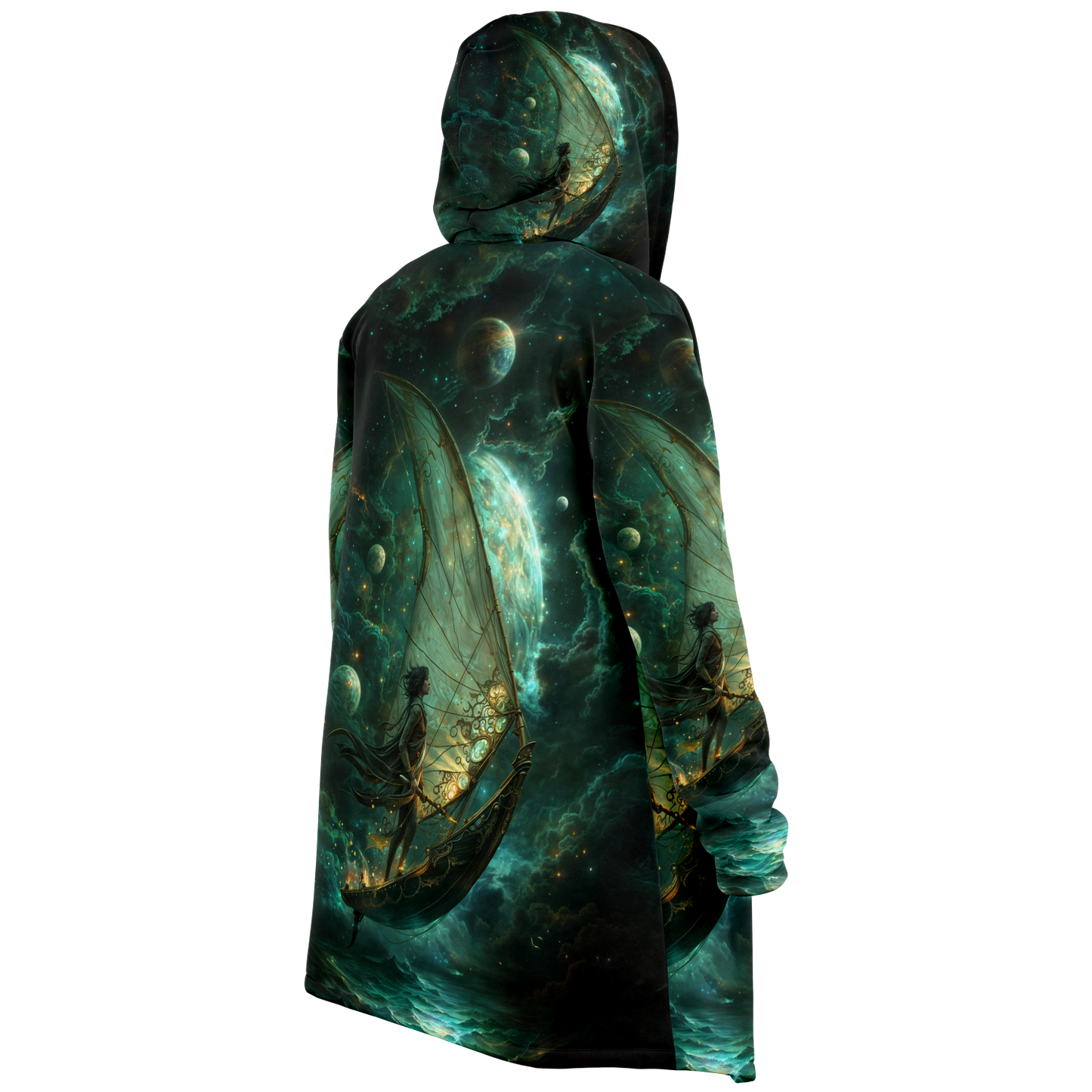 Astral Navigator Microfleece Cloak