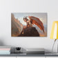 "Wings of the Forgotten Dawn"  Canvas Stretched, 0.75" - Print