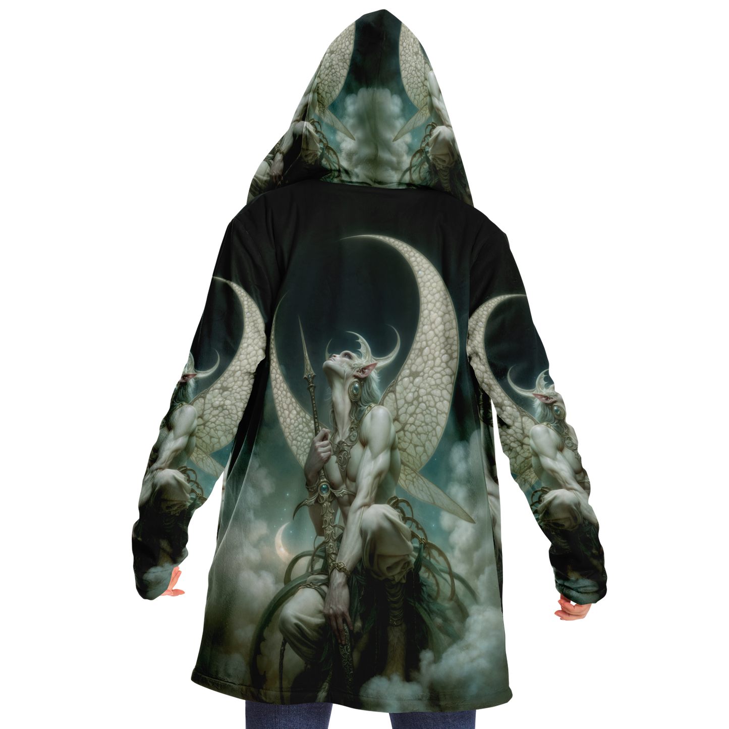 The Eternal Moons Celestial Warrior Microfleece Cloak