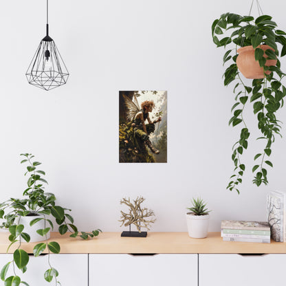 "The Woodland Muse" Poster - Print