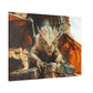 "Protector of the Forgotten Keep"  Canvas Stretched, 0.75" - Print