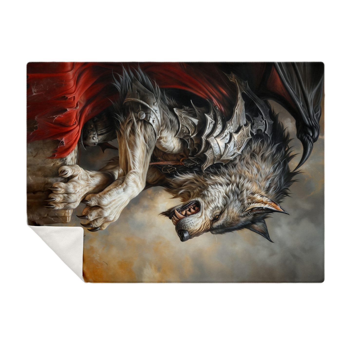 Dracowolf Premium Microfleece Blanket