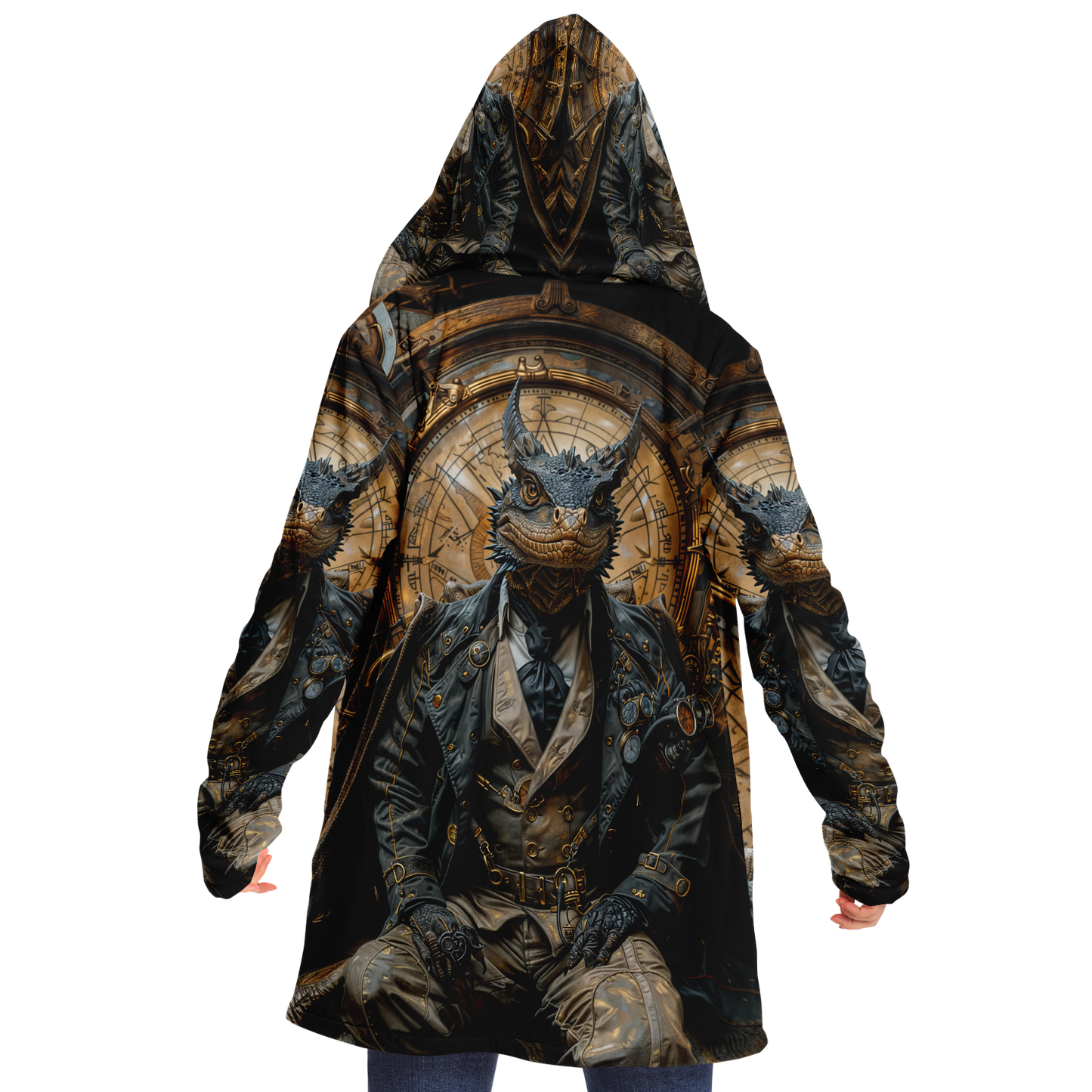 Time Dealer Microfleece Cloak