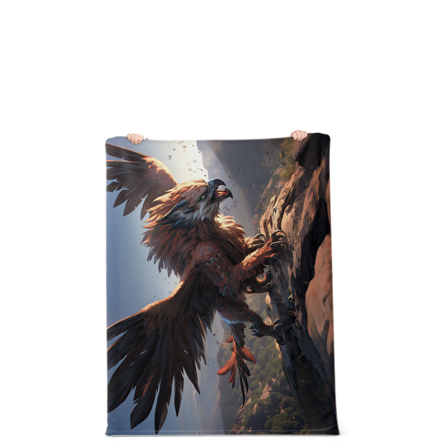 Griffon Touchdown Premium Microfleece Blanket