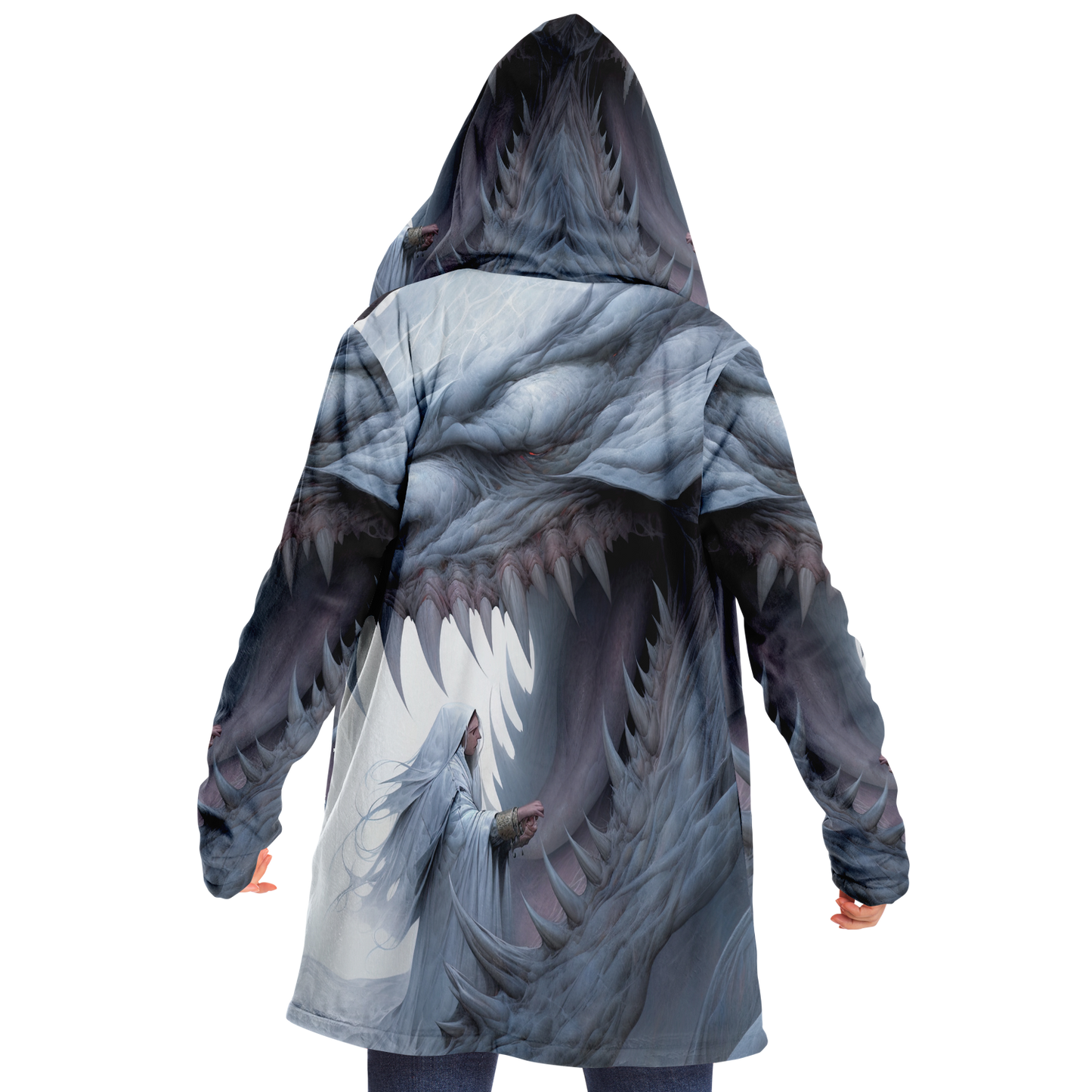 "Trust" Microfleece Cloak