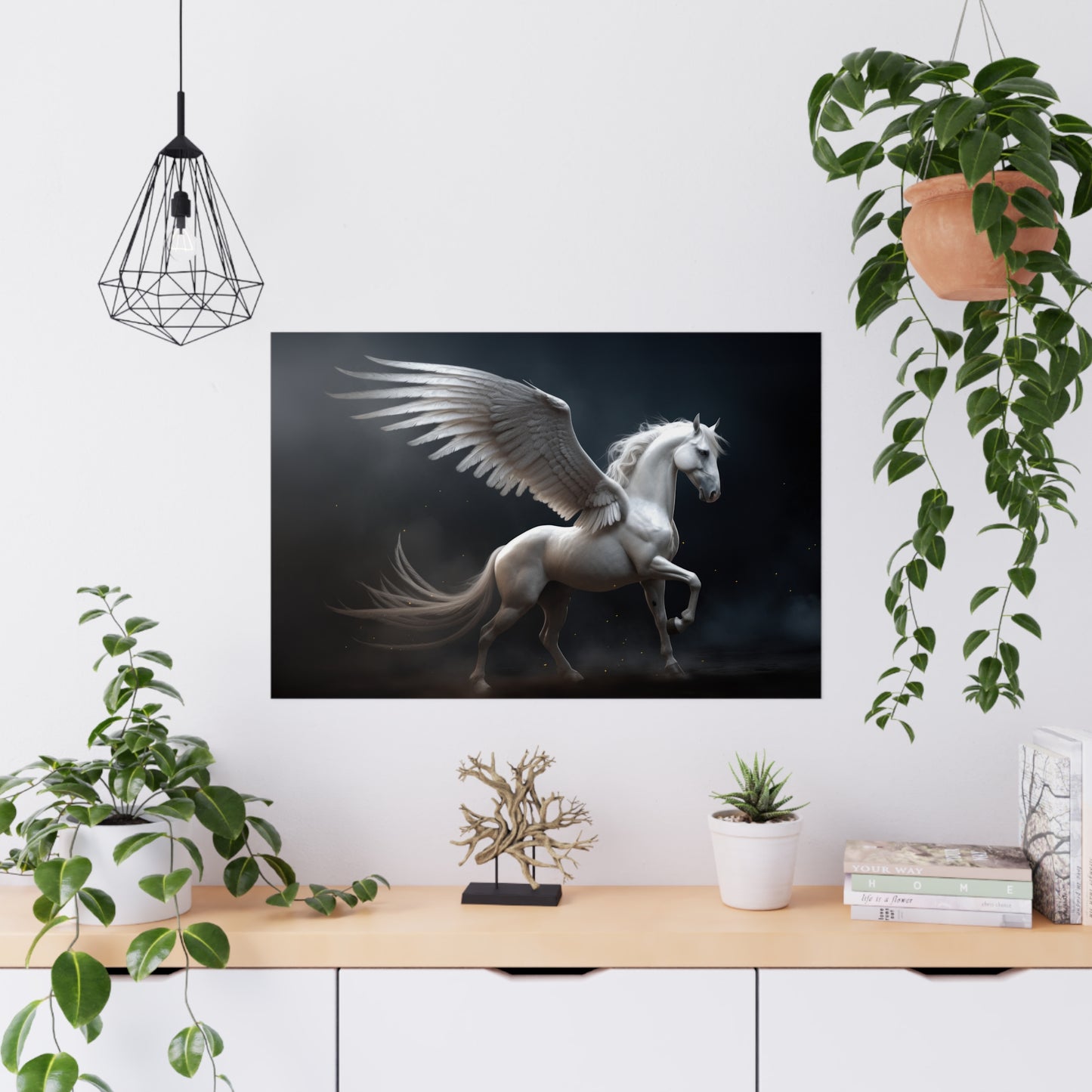 "Ethereal Pegasus" Poster - Print