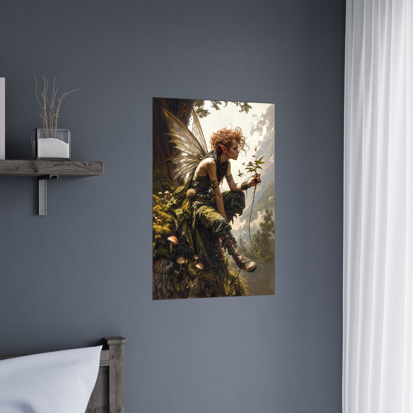 "The Woodland Muse" Poster - Print