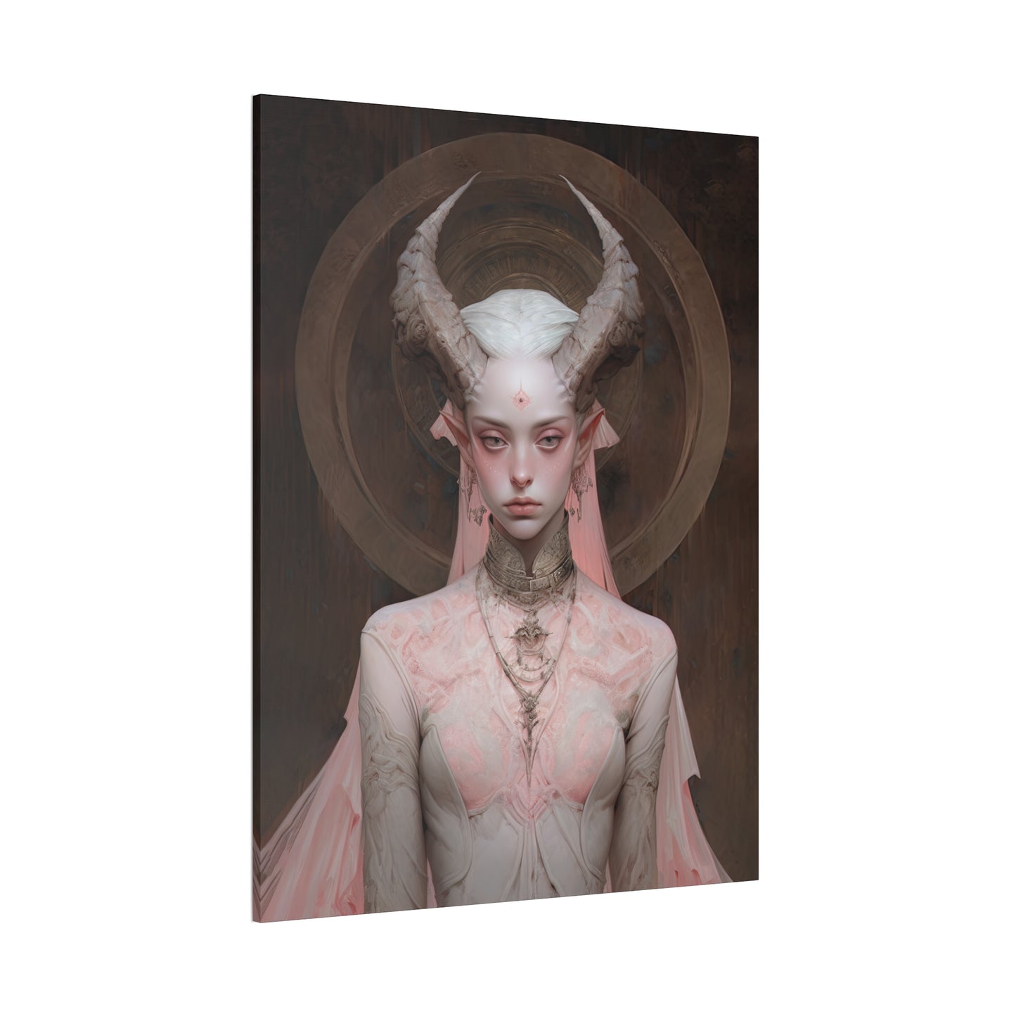 "Faun Princess" Canvas Stretched, 0.75" - Print