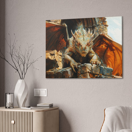 "Protector of the Forgotten Keep"  Canvas Stretched, 0.75" - Print