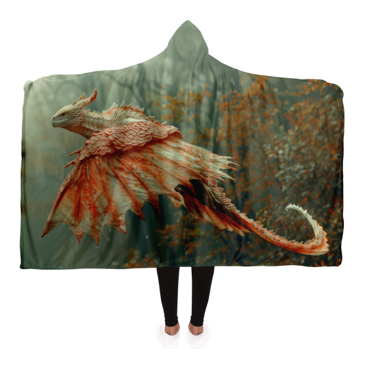 Dragons Flight Hooded Blanket