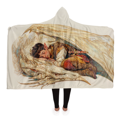 Dragon Guardians Protection Hooded Blanket