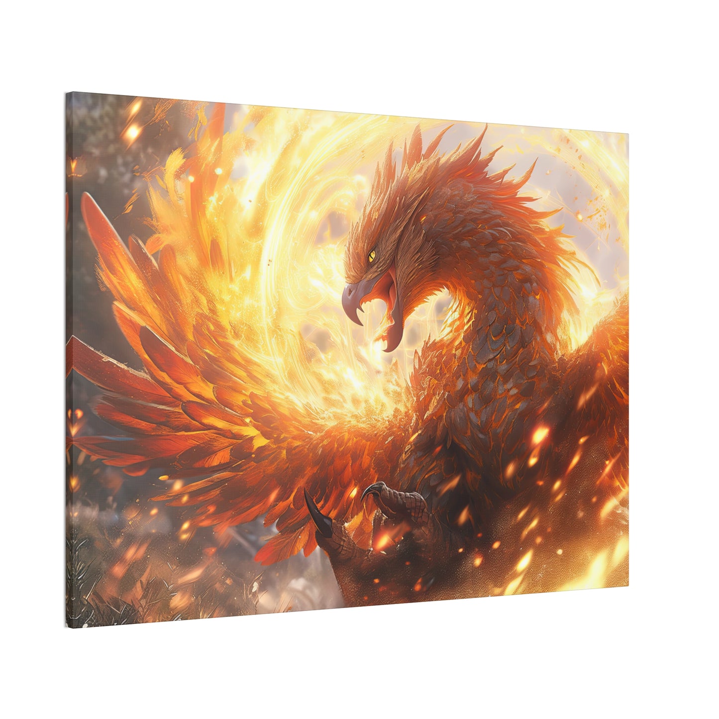 "Phoenix Furnace"  Canvas Stretched, 0.75" - Print