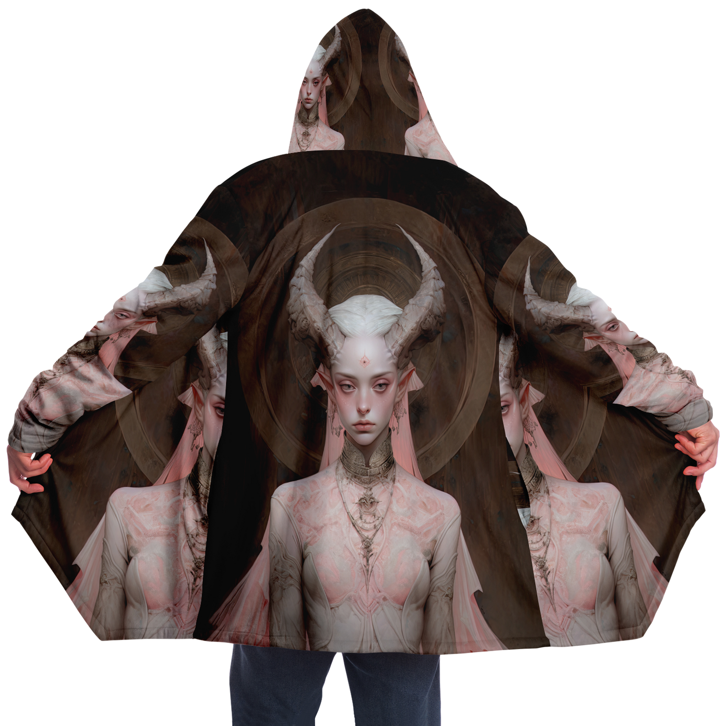 Faun Princess Microfleece Cloak